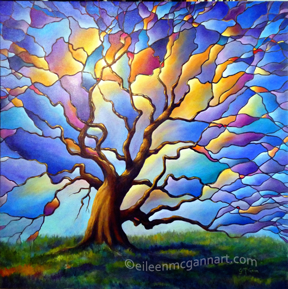 Celebration painting 36x36